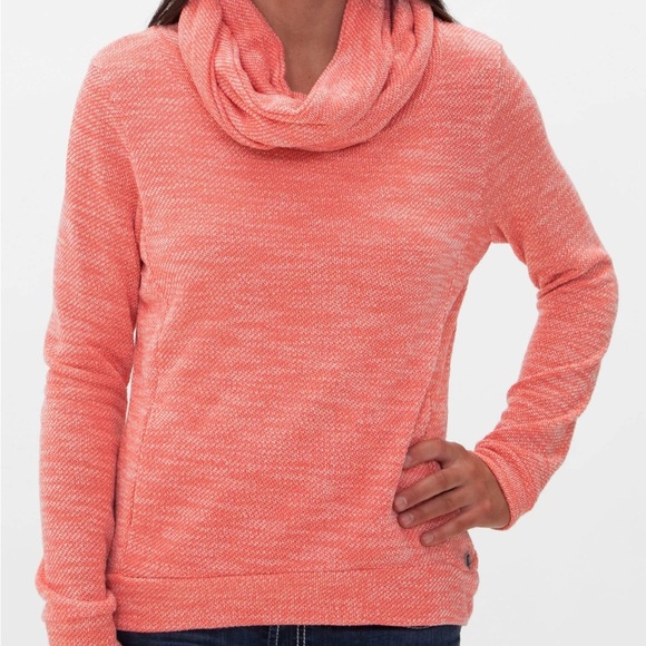 Bench Coastal Cluster Cowl Neck Terry Cloth Sweatshirt Kangaroo Pouch EUC‎ - Picture 14 of 15